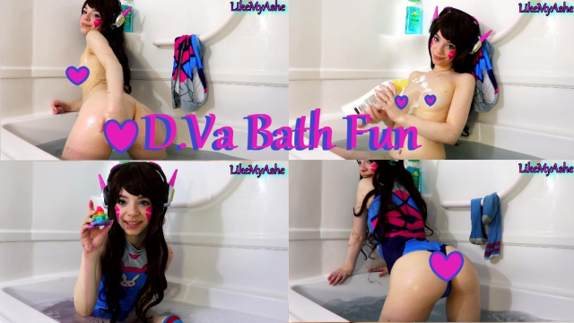 Dva Bath Time Fun video from LikeMyAshe