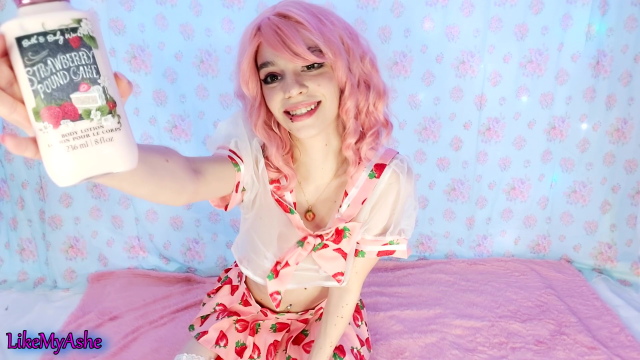 Strawbooty Sailor Lotion Tease video from LikeMyAshe