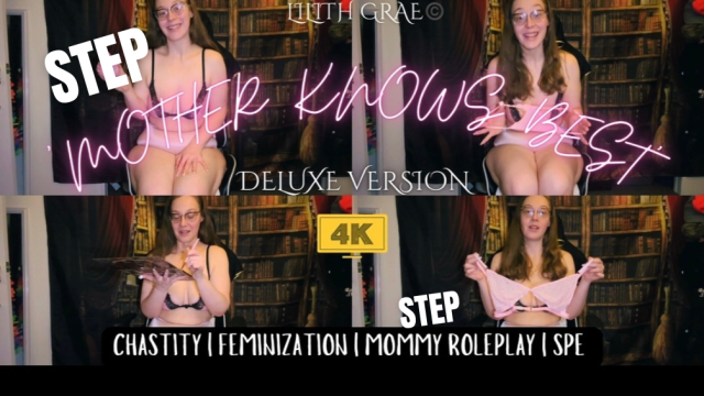 Step-Mother Knows Best Feminization Training and SPH and SPE video from Lilith Grae