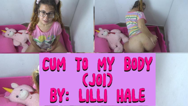 Cum to my body JOI video from Lilli Hale