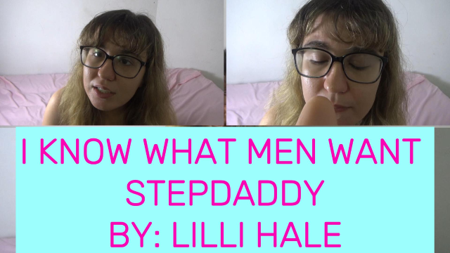 I know what men want, stepdaddy video from Lilli Hale