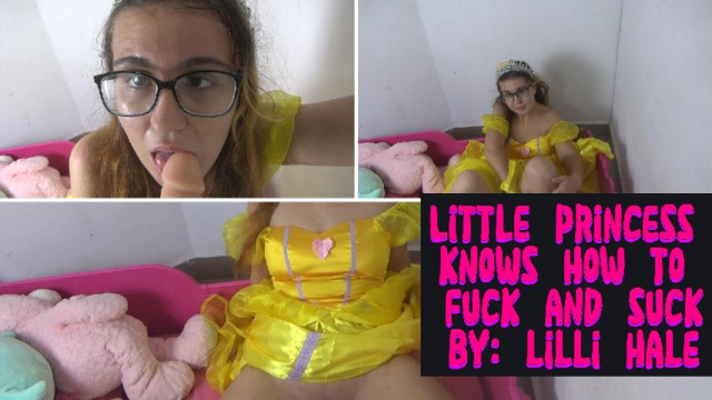Little princess knows how to fuck and suck video from Lilli Hale