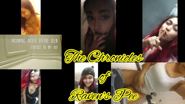The Chronicles of Raven's Pee video from Raven Fox