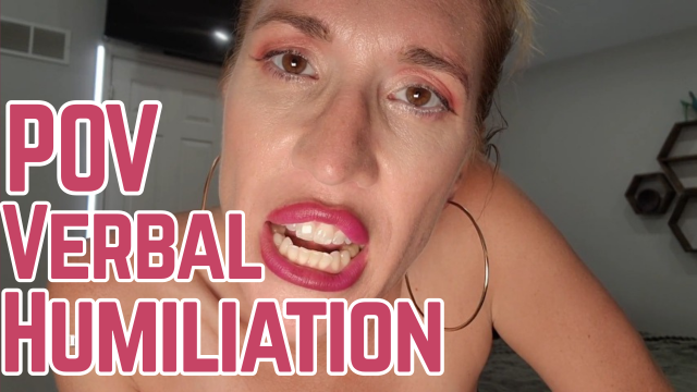 Exposed Date POV Verbal Humiliation and SPH video from Lina Blackly