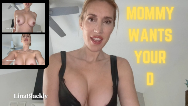 Horny Mommy Rides Your Dick video from Lina Blackly