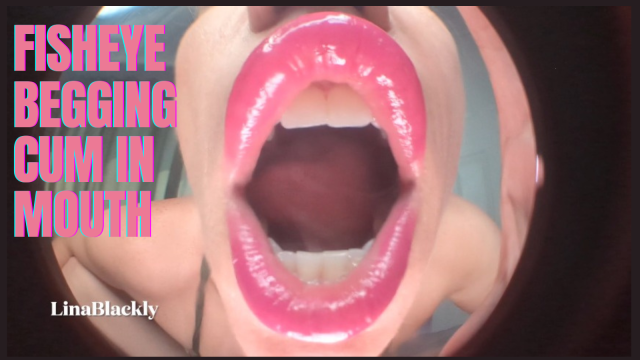 Lina begs for BBC in her Mouth video from Lina Blackly