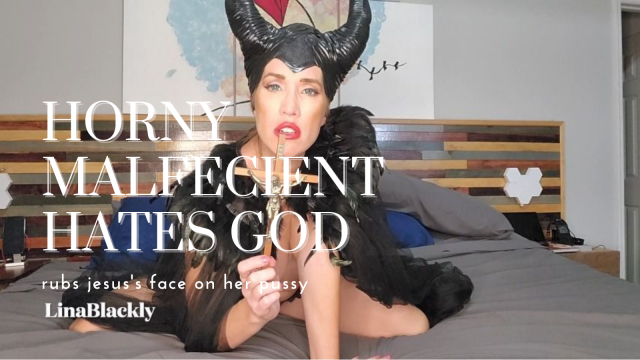 Maleficent Hates God video from Lina Blackly
