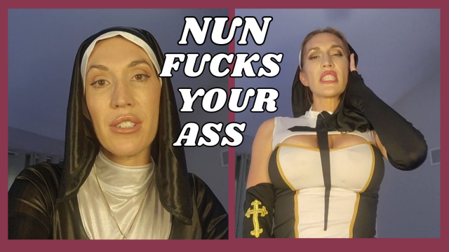 Nun Turns Evil and Pegs Your Ass video from Lina Blackly