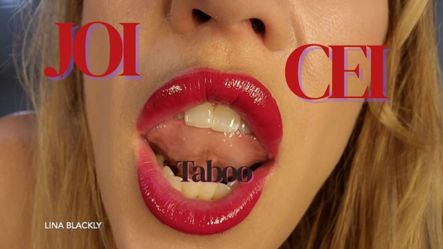 POV MILF CEI JOI for Step-Mommy Lina Blackly Shiny Red Lip video from Lina Blackly