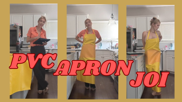 PVC Apron Teacher Gets Horny with Student video from Lina Blackly