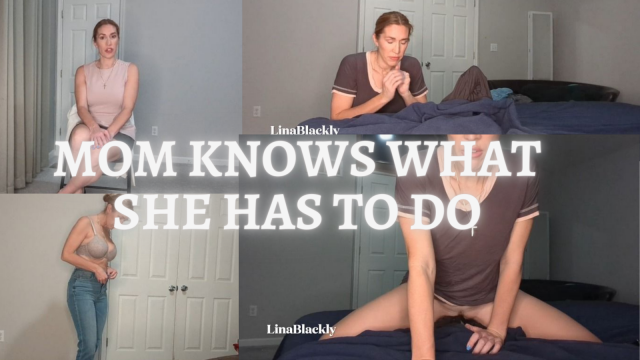 Religious Mommy Takes in Your Seed video from Lina Blackly