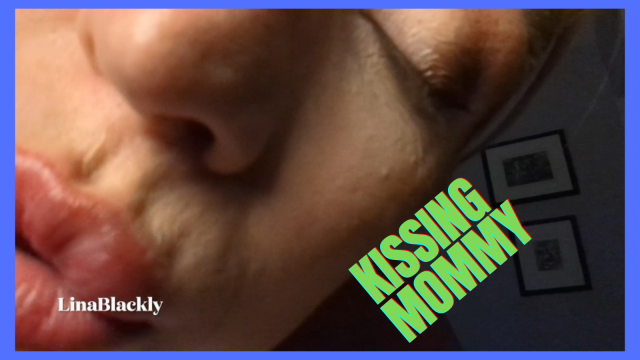 Sneaky Mommy Kiss Turns Passionate video from Lina Blackly