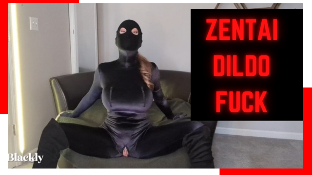 Velvet Zentai Labia Lover video from Lina Blackly
