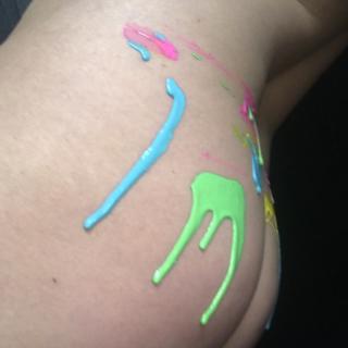 Naked paint drizzle photo gallery by Lissabby26