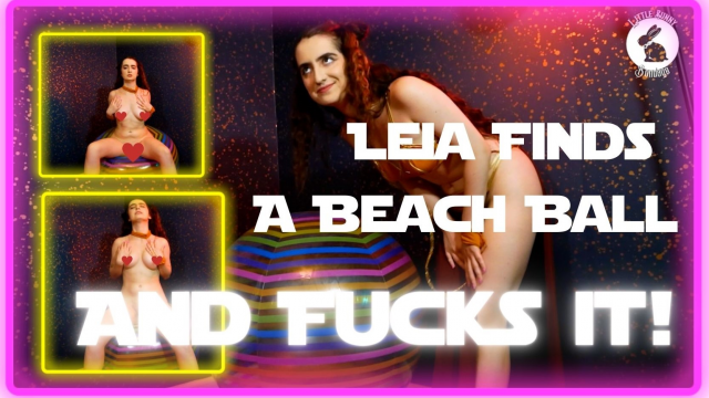Princess Leia's Beach Ball Fuck video from LittleBunnyBondage