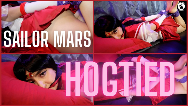 Sailor Mars Hogtied video from LittleBunnyBondage