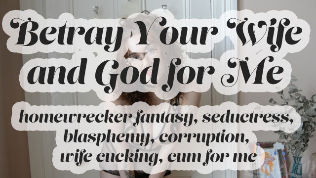 Betray Your Wife and God for Me video from Lettie Lith