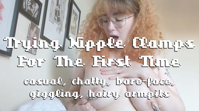 Trying Nipple Clamps For The First Time video from Lettie Lith
