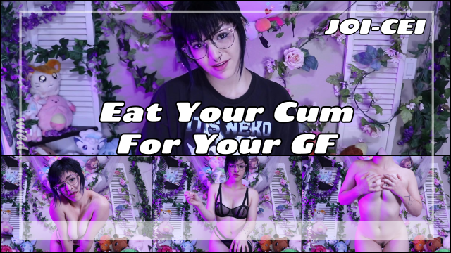 Eat Your Cum For Me-Gentle GFE CEI video from Wild Wylie