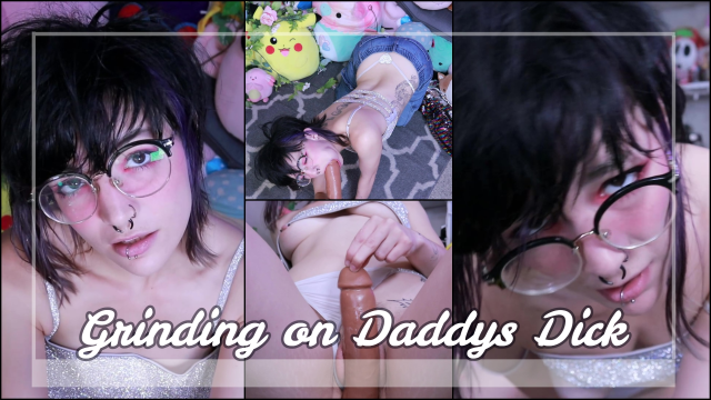 Grinding on Daddy's Big Dick video from Wild Wylie
