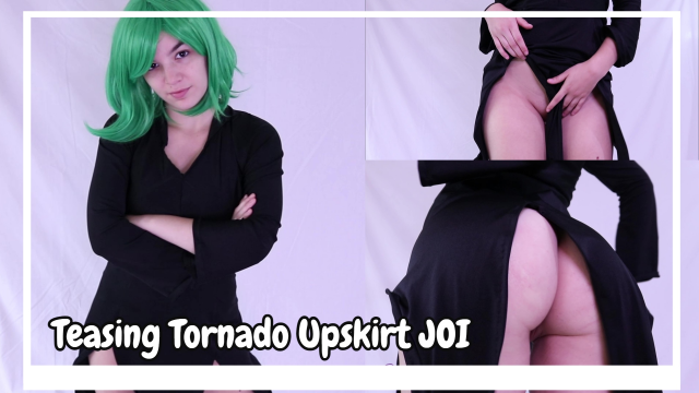 Teasing Tornado Upskirt JOI video from Wild Wylie