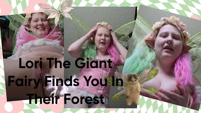 POV: Lori The Giant Fairy Finds You In Their Forest! video from Squirt Critter