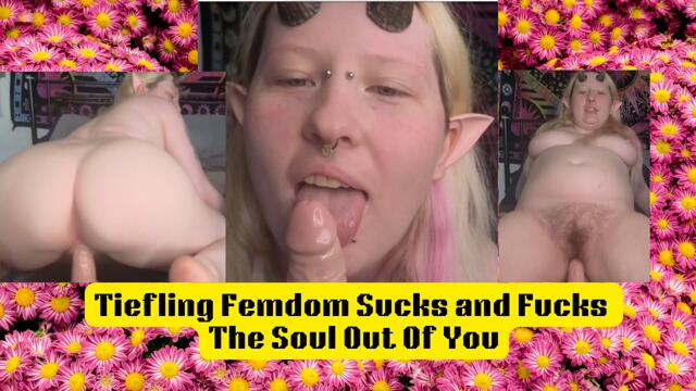 Tiefling Femdom Sucks and Fucks The Soul Out Of You video from Squirt Critter