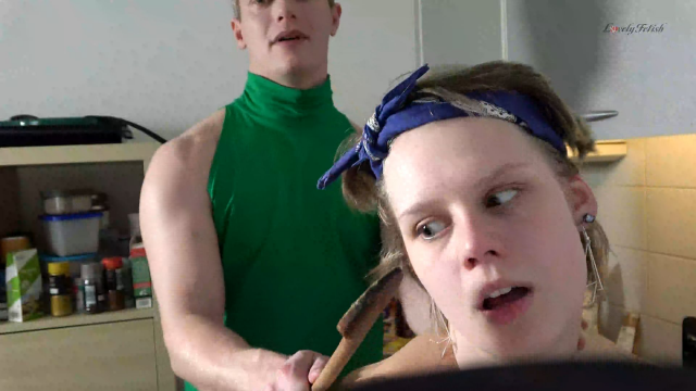 Clip 124SK Surprised While Doing The Dishes video from Lovely Fetish