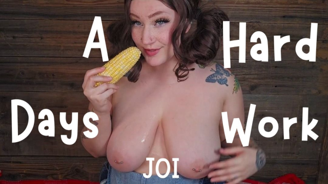 A Hard Days Work JOI video from Luna Allora