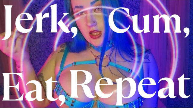 Jerk, Cum, Eat, Repeat video from Luna Allora