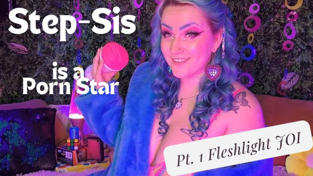 Step-Sis is a Porn Star: Fleshlight JOI video from Luna Allora