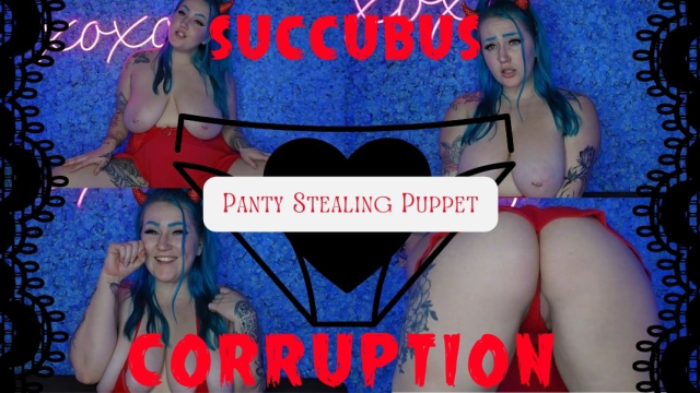 Succubus Corruption: Panty Stealing Puppet video from Luna Allora
