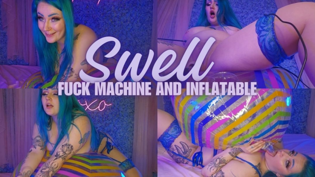 Swell : Fuck Machine and Inflatable video from Luna Allora