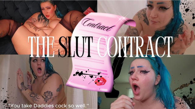 The Slut Contract video from Luna Allora