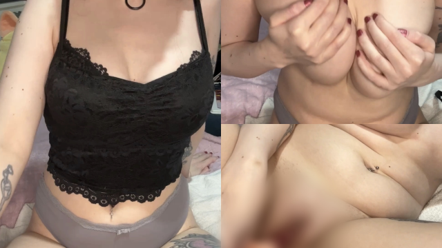 Goth girl German JOI / Deutsche Wichsanleitung video from Luna Lilac