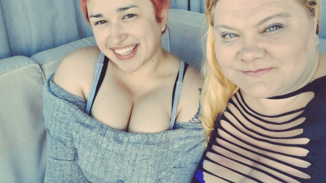 BBW Good Cop Bad Cop JOI video from Lustybustylark