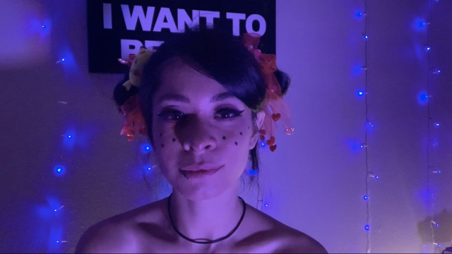 Bloated after Eating a bunch of Tinies video from LuxxxTheFox