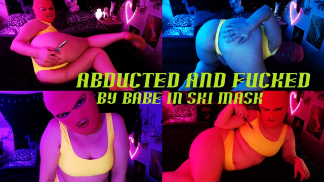 **** and Fucked by Babe in Ski Mask video from Lydia Lich
