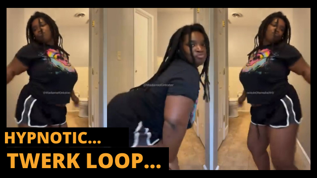 Mesmerizing Ebony Body Worship Loop: Worship Your Black Goddess While You Goon And Cum video from Madame Kinkster