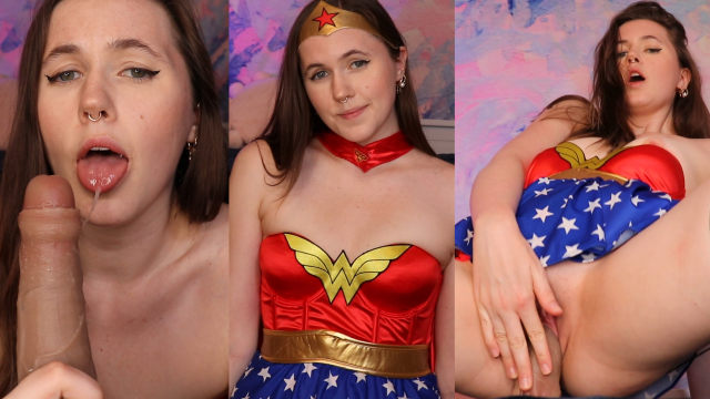 Wonder Woman Saves You From Blue Balls video from Madisyn Wood