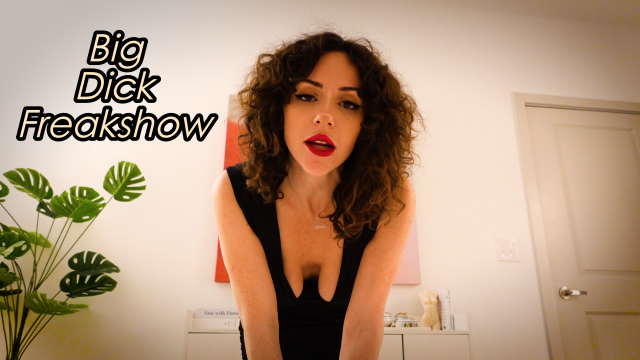 Big Dick Freakshow video from Savvy Star