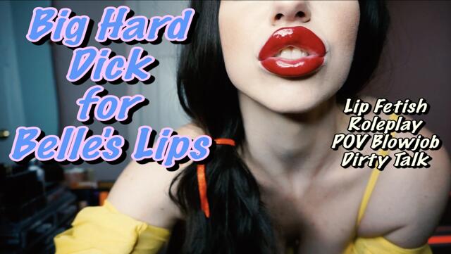 Big Hard Dick for Belle's Lips video from Savvy Star
