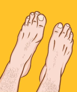 Manly Foot at APClips.com