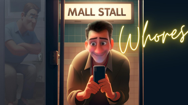 Mall stall whores! - Under Stall Encounters of the Gay Kind - Manlyfoot video from Manly Foot
