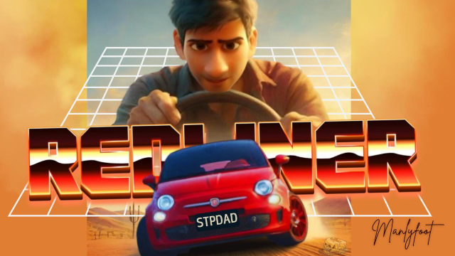 REDLINER - High octane foot fetish - Pedal pumper series video from Manly Foot