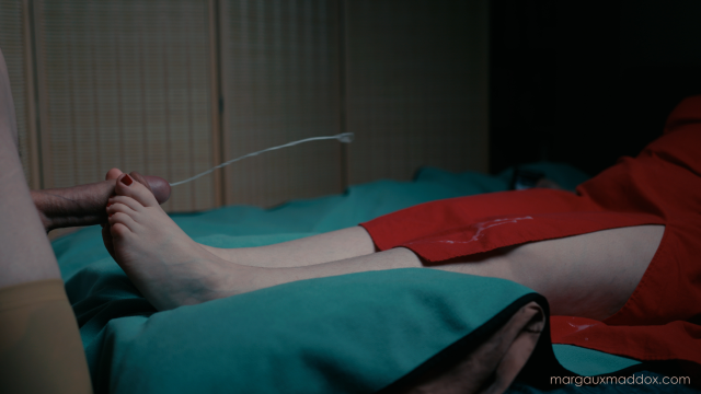 Ignored and Leaking: Margaux's Disinterested Footjob [EXTENDED CUT] video from Margaux Maddox