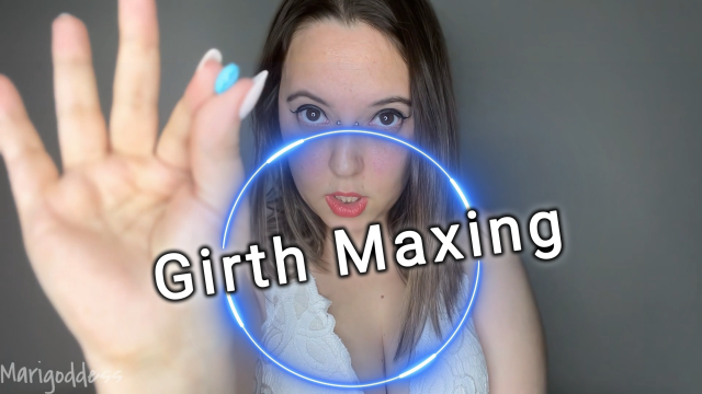 Blue Pill Girth Maxing POV video from Marigoddess