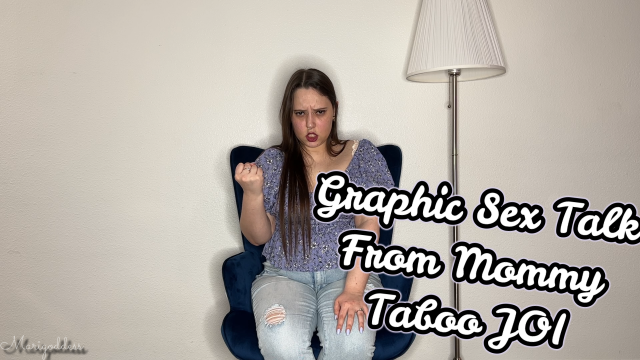 Graphic Sex Talk From step-Mommy Taboo JOI video from Marigoddess