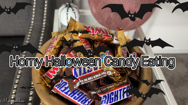 Horny Halloween Candy Eating video from Marigoddess