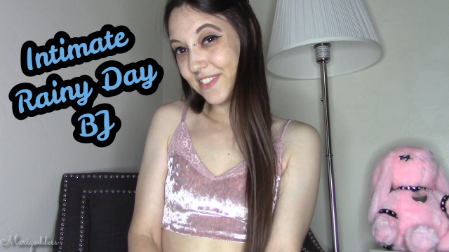 Intimate Rainy Day BJ video from Marigoddess